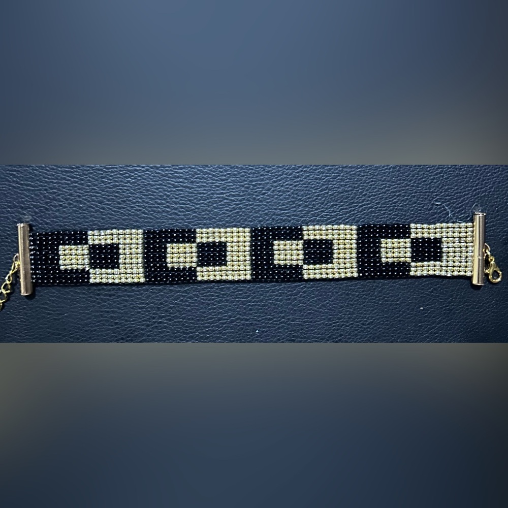 Black and gold bracelet